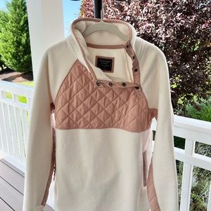 Abercrombie and Fitch Asymmetrical Snap up Fleece